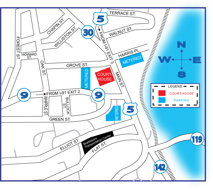Brattleboro Vt Map